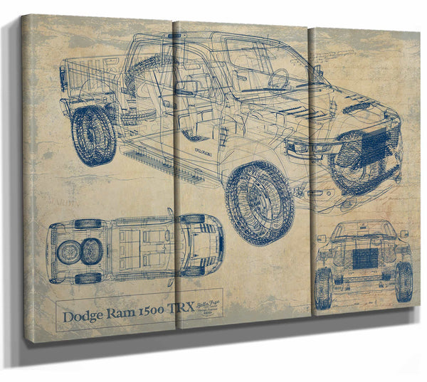 Dodge Ram 1500 Trx Wall Art from Bella Frye.