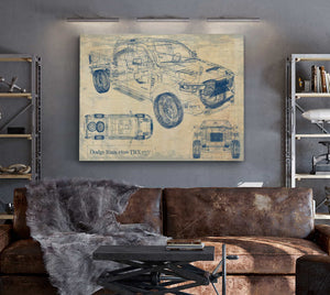 Dodge Ram 1500 Trx Wall Art from Bella Frye.