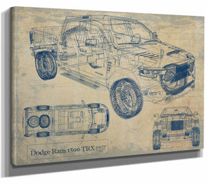 Dodge Ram 1500 Trx Wall Art from Bella Frye.