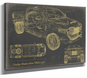 Dodge Ram 1500 Trx Wall Art from Bella Frye.