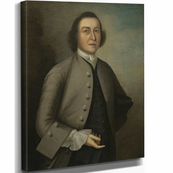 Joseph Badger 11" x 14" / Stretched Canvas Wrap Dr William Foster By Joseph Badger