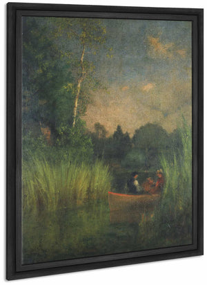 Dusk In The Rushes By George Inness