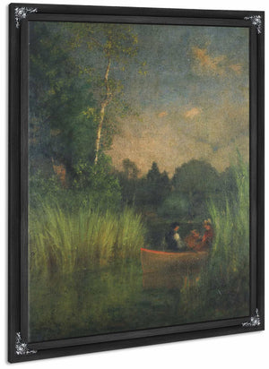 Dusk In The Rushes By George Inness