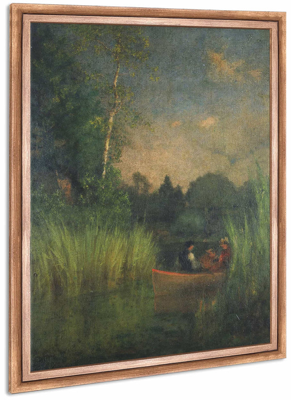 Dusk In The Rushes By George Inness