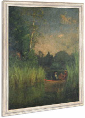 Dusk In The Rushes By George Inness