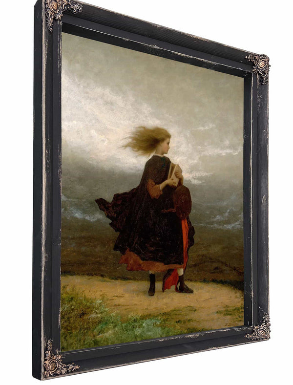 The Girl I Left Behind Me By Eastman Johnson