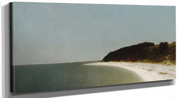 John Frederick Kensett Eatons Neck Long Island By John Frederick Kensett