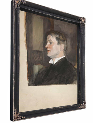 Portrait Of A Young Man By Edwin Austin Abbey