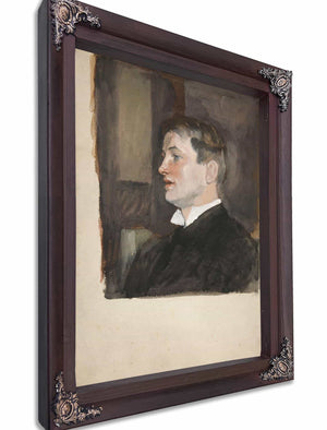 Portrait Of A Young Man By Edwin Austin Abbey