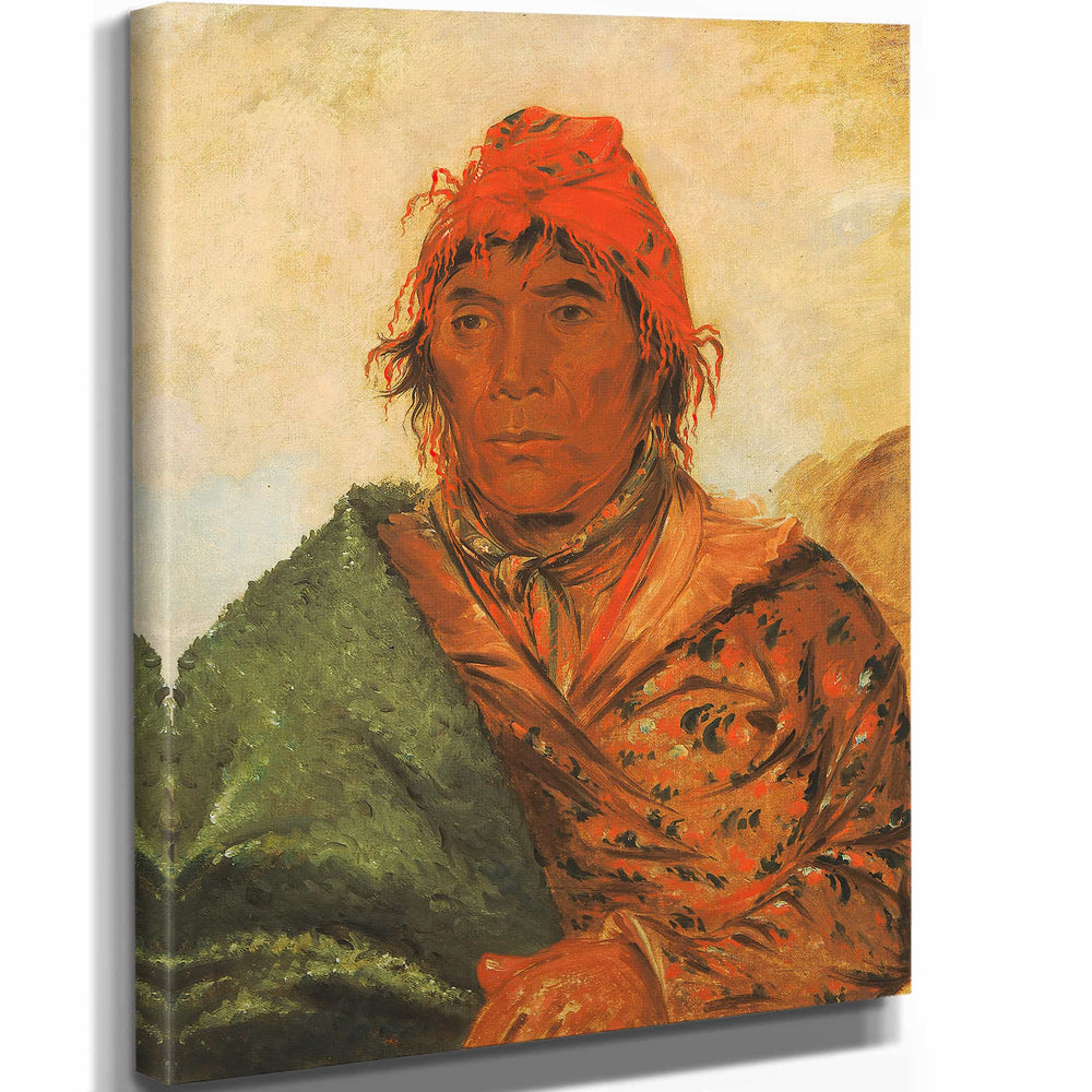 George Catlin Ee Mat La King Phillip Second Chief By George Catlin