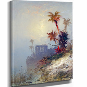 Charles Morgan Mcilhenney Egyptian Landscape By Charles Morgan Mcilhenney