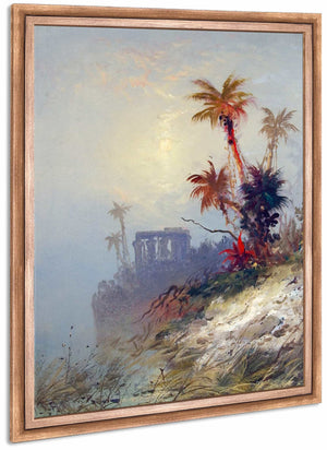 Egyptian Landscape By Charles Morgan Mcilhenney