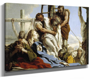 El Descendimiento By Giovanni Domenico Tiepolo