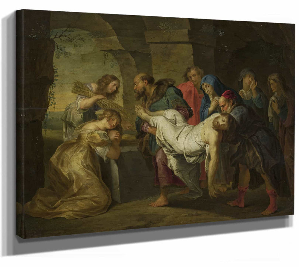 Balthasar Beschey Entombment Of Christ By Balthasar Beschey