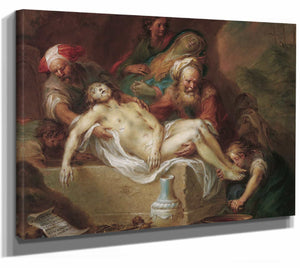 Entombment Of Christ By Martin Johann Schmidt