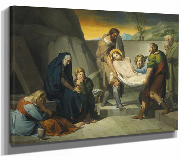 Robert Von Langer Entombment By Robert Von Langer