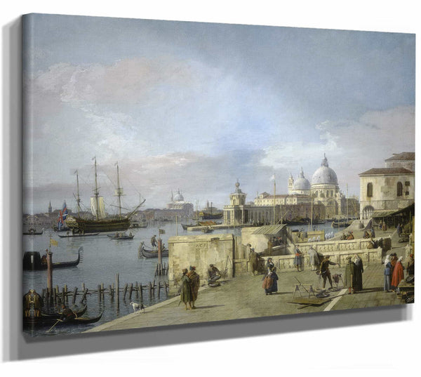 Entrance To The Grand Canal From The Molovenice By Canaletto