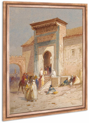 Entranceway To Sion Halomi By Samuel Colman