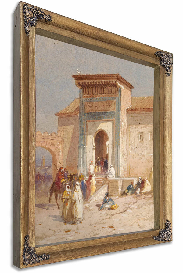 Entranceway To Sion Halomi By Samuel Colman