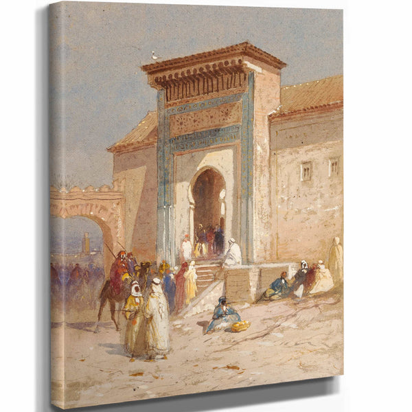 Entranceway To Sion Halomi By Samuel Colman