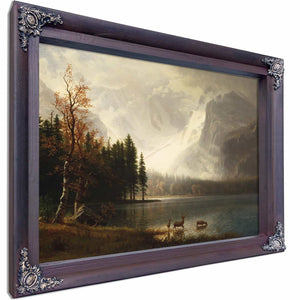 Estes Park Colorado Whytes Lake By Albert Bierstadt