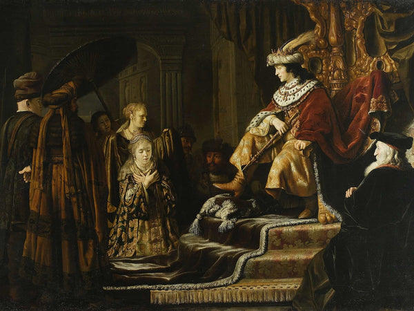 Jan Victors Esther Before Ahasuerus By Jan Victors