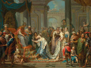 Franz Christoph Janneck Esther Before King Ahasuerus By Franz Christoph Janneck