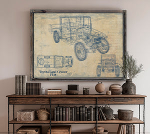 Toyota Land Cruiser FJ45  Original Artwork