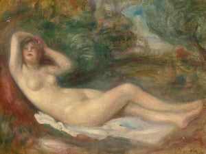 Pierre Auguste Renoir Etude De Nu By Pierre Auguste Renoir 1