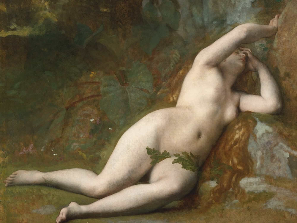 Alexandre Cabanel Eve After The Fall By Alexandre Cabanel