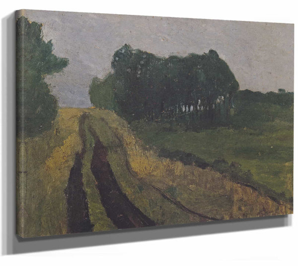 Evening Landscape By Paula Modersohn Becker