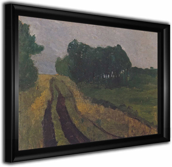 Evening Landscape By Paula Modersohn Becker