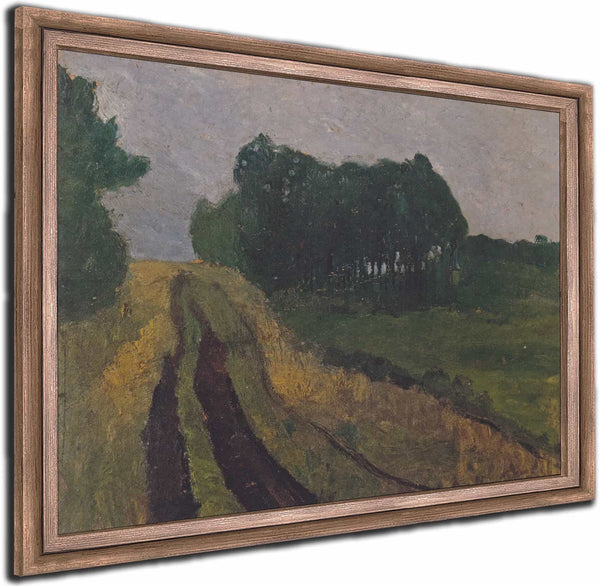 Evening Landscape By Paula Modersohn Becker