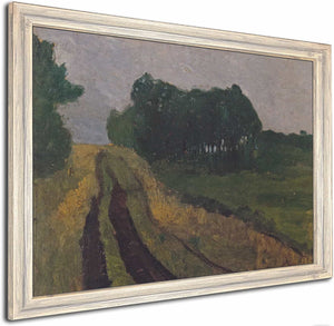 Evening Landscape By Paula Modersohn Becker