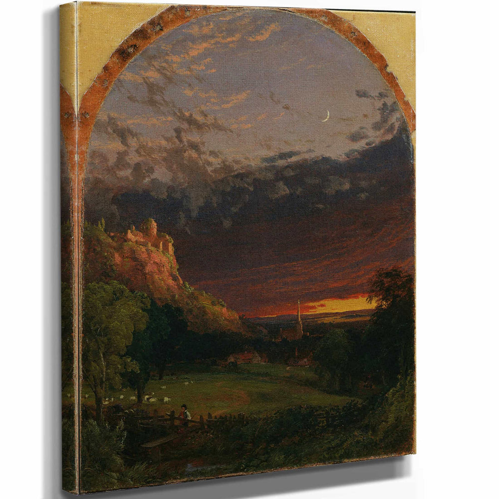 Jasper Francis Cropsey Evening By Jasper Francis Cropsey