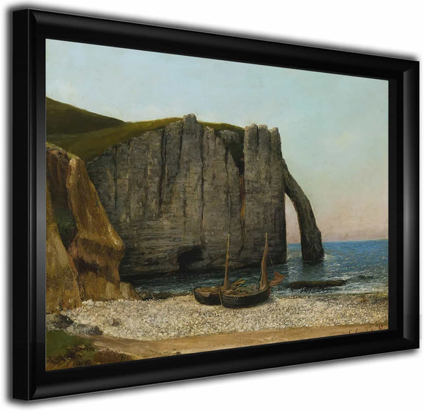 Falaises Detretat By Gustave Courbet 1