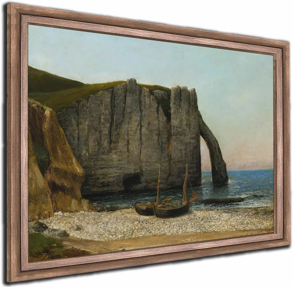 Falaises Detretat By Gustave Courbet 1