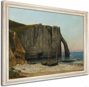 Falaises Detretat By Gustave Courbet 1