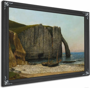 Falaises Detretat By Gustave Courbet 1