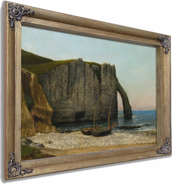 Falaises Detretat By Gustave Courbet 1