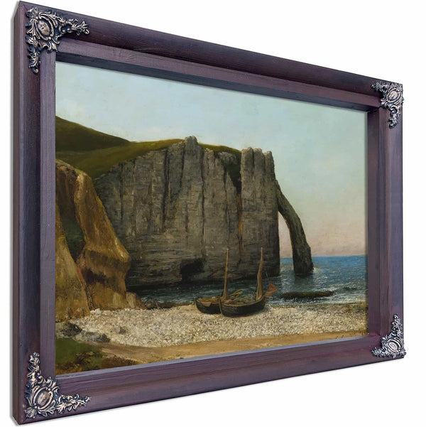 Falaises Detretat By Gustave Courbet 1