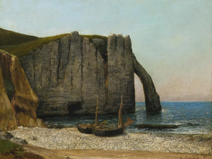 Gustave Courbet Falaises Detretat By Gustave Courbet 1