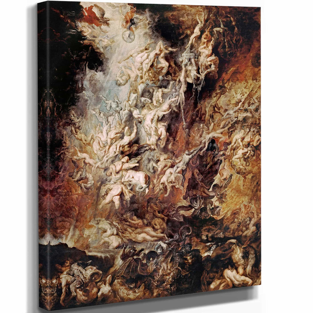 Peter Paul Rubens Fall Of The Damned By Peter Paul Rubens