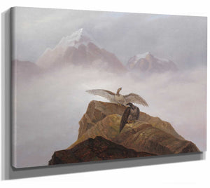 Fantasy Of The Alps By Carl Gustav Carus