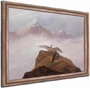 Fantasy Of The Alps By Carl Gustav Carus