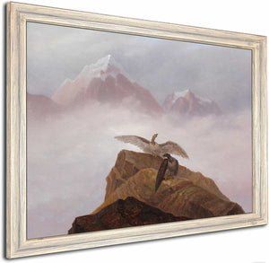 Fantasy Of The Alps By Carl Gustav Carus