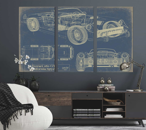 Ferrari 250 Gt Swb California Spyder Wall Art from Bella Frye.