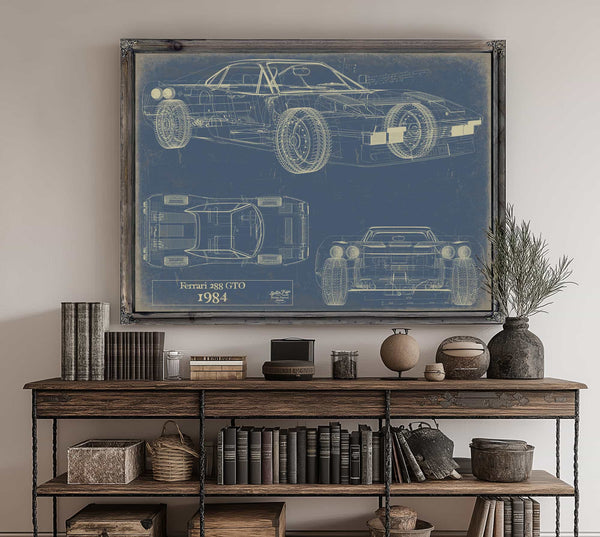 Ferrari 288 Gto 1984 Wall Art from Bella Frye.