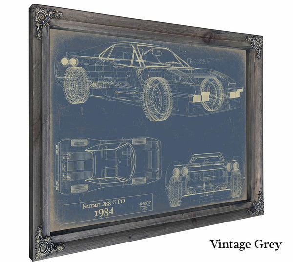 Ferrari 288 Gto 1984 Wall Art from Bella Frye.