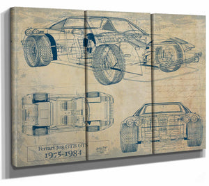 Ferrari 308 Gtb Gts 1975 1984 Wall Art from Bella Frye.